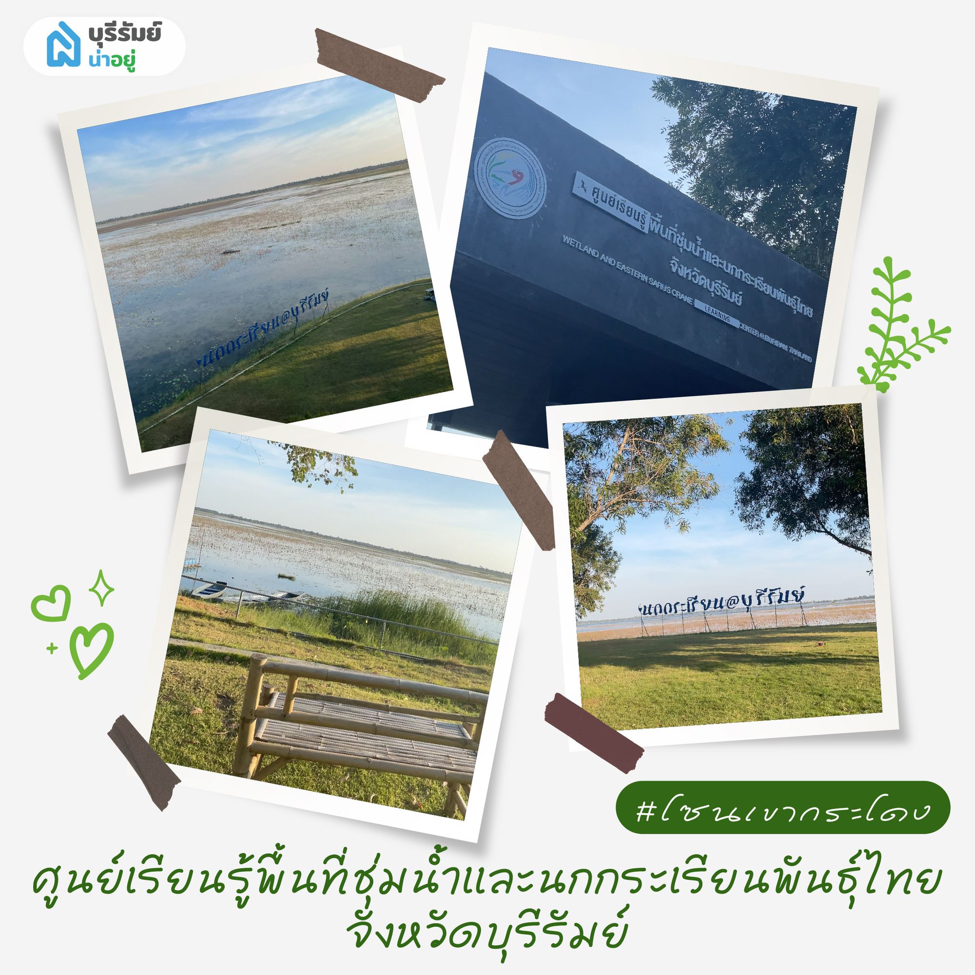 ศูนย์เรียนรู้พื้นที่ชุ่มน้ำและนกกระเรียนพันธุ์ไทย