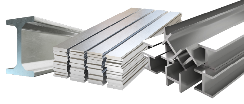 เหล็ก Flat Bar vs เหล็กรูปพรรณอื่น (เช่น เหล็ก H-beam, เหล็กกล่อง, เหล็กเพลาทำ)
