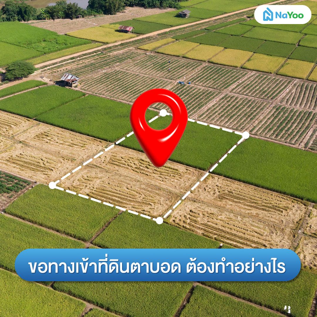 ขอทางเข้าที่ดินตาบอด ต้องทำอย่างไร