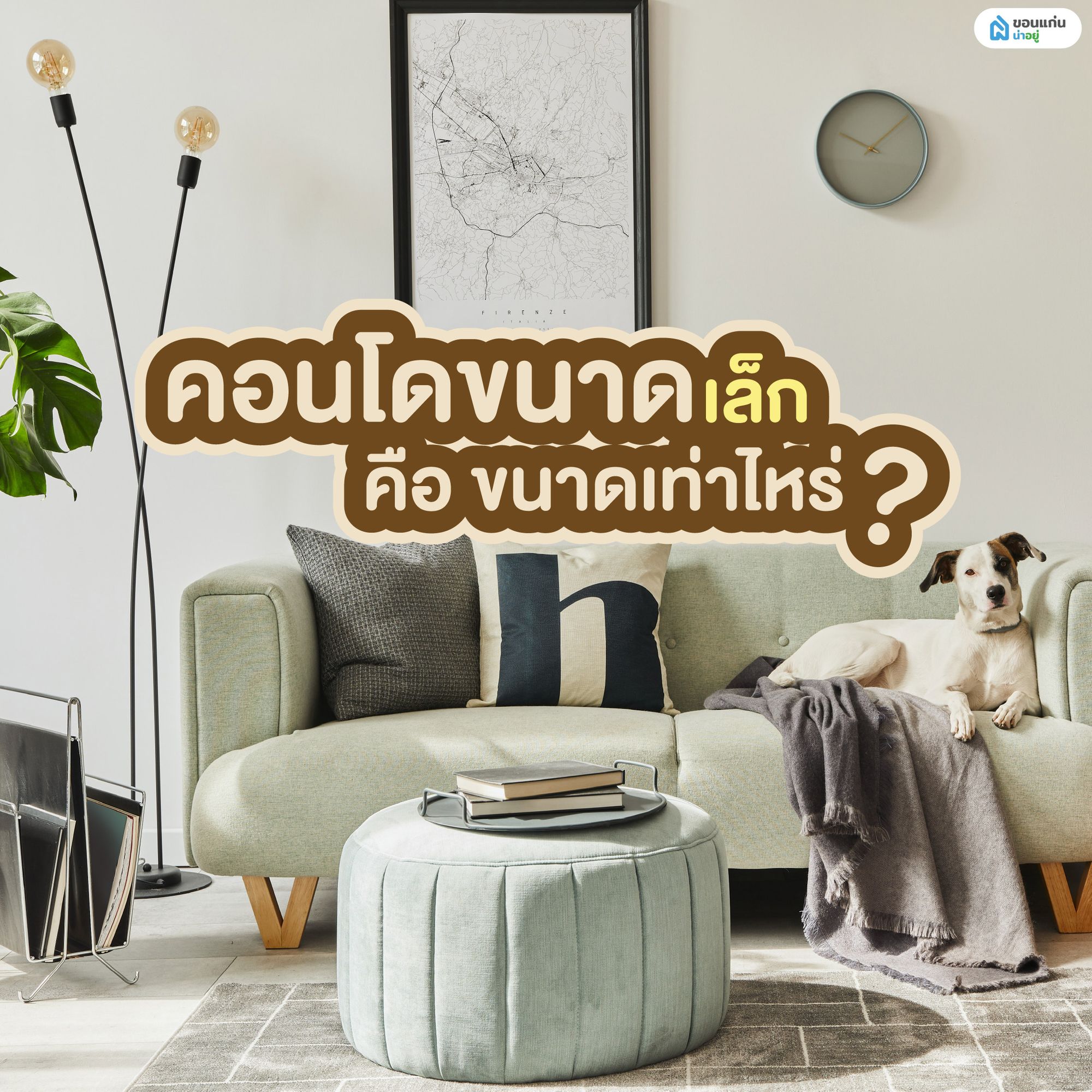 คอนโดขนาดเล็ก คือขนาดเท่าไร
