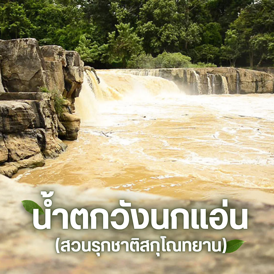น้ำตกพิษณุโลก น้ำตกวังนกแอ่น (สวนรุกชาติสกุโณทยาน)