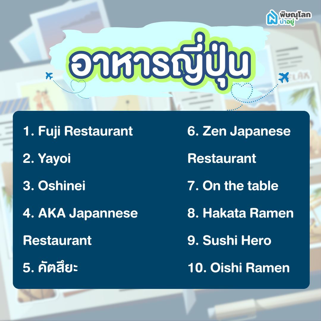 ร้านชาบู-ปิ้งย่าง ที่เข้าร่วมโครงการ เที่ยวดีมีคืน พิษณุโลก