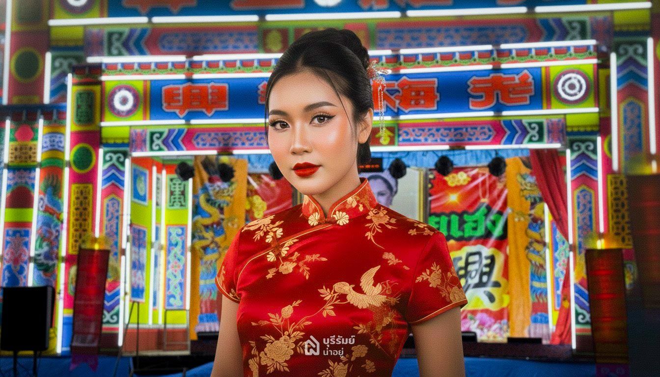 การแสดงงิ้วแบบดั้งเดิม งานงิ้วบุรีรัมย์