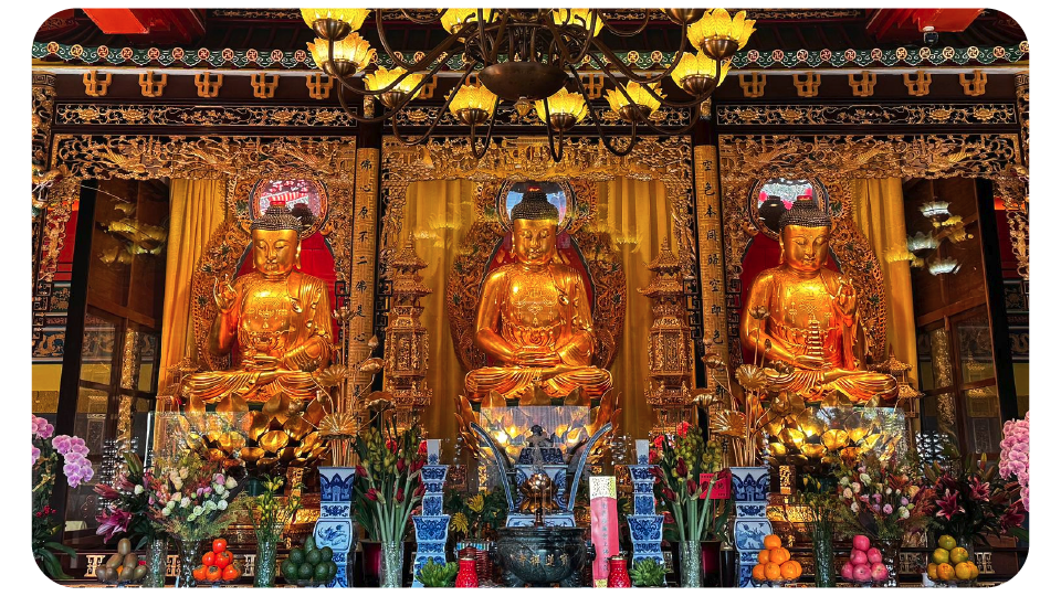 ศาลเจ้าในอำเภอต่างๆ ที่มีพิธีแก้ชงตามประเพณีจีน