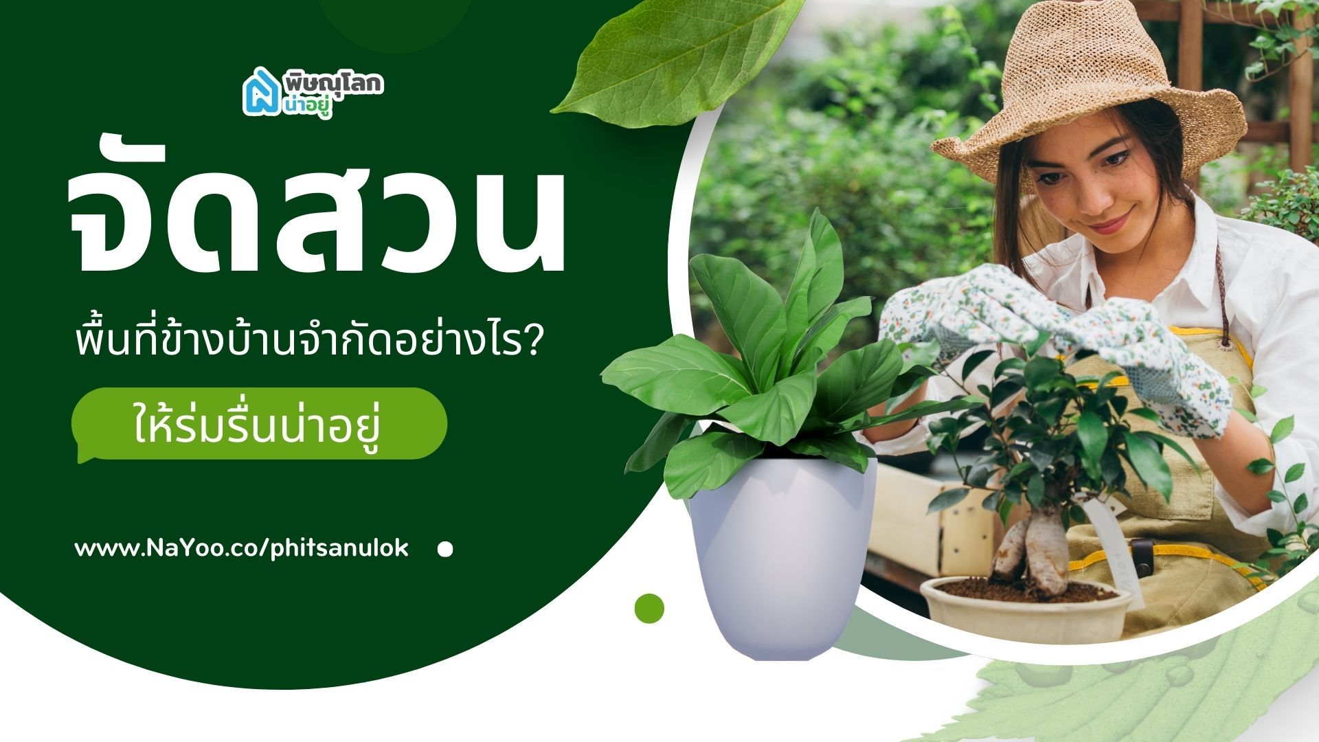 จัดสวนข้างบ้านพื้นที่จำกัดอย่างไรให้ร่มรื่นน่าอยู่?