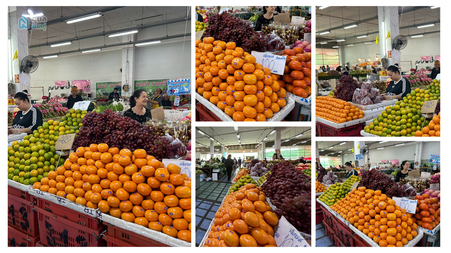 ตลาดใหญ่อุบล ด้วยผลไม้สดๆฉ่ำกับร้านแม่หน่อย