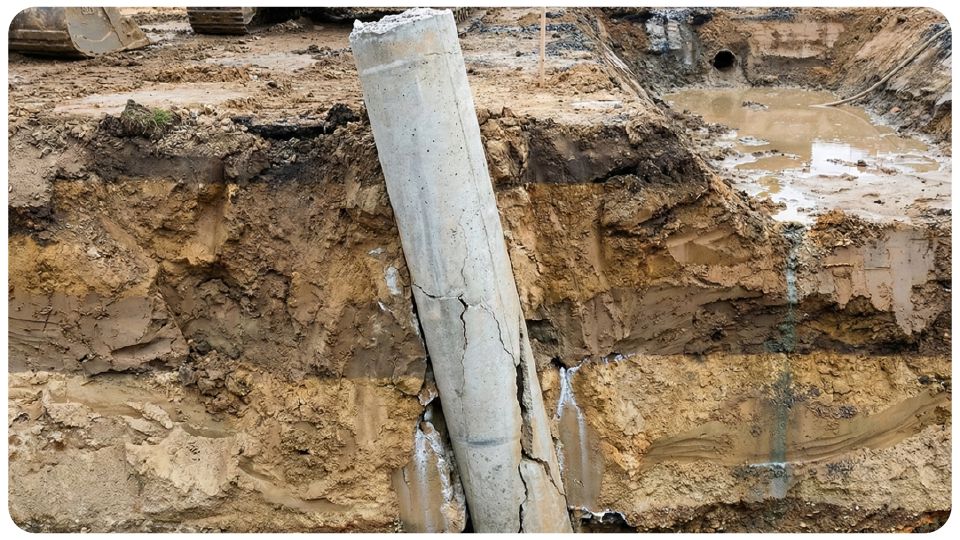 ปัญหาเสาเข็มเจาะ “เอียง” เกิดจากอะไร?