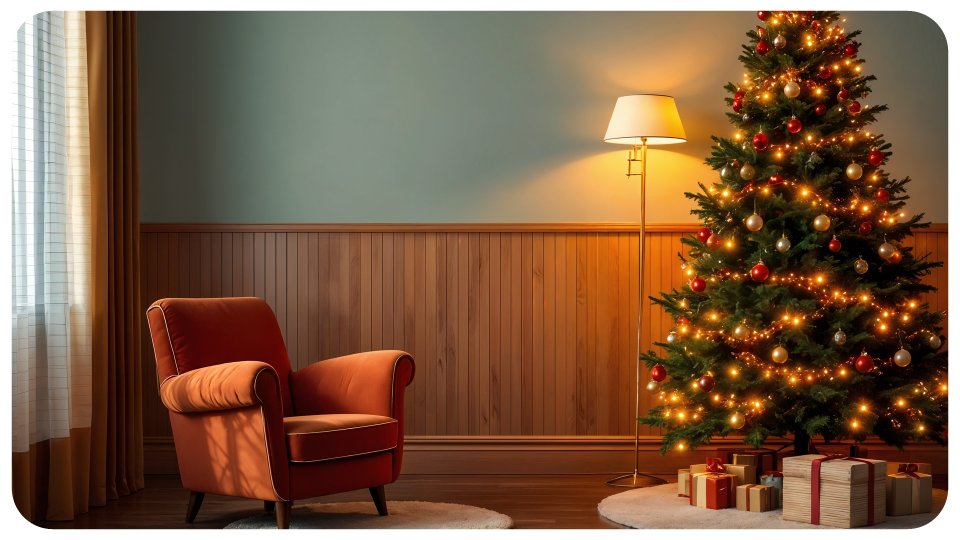 สร้างบรรยากาศอันแสนอบอุ่นและโรแมนติกด้วยโคมไฟแสงสีส้ม