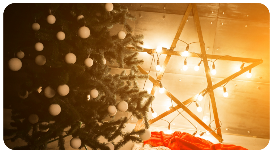 ประดับไฟสายลวดลายน่ารักเติมความคิ้วท์ในช่วงคริสต์มาส