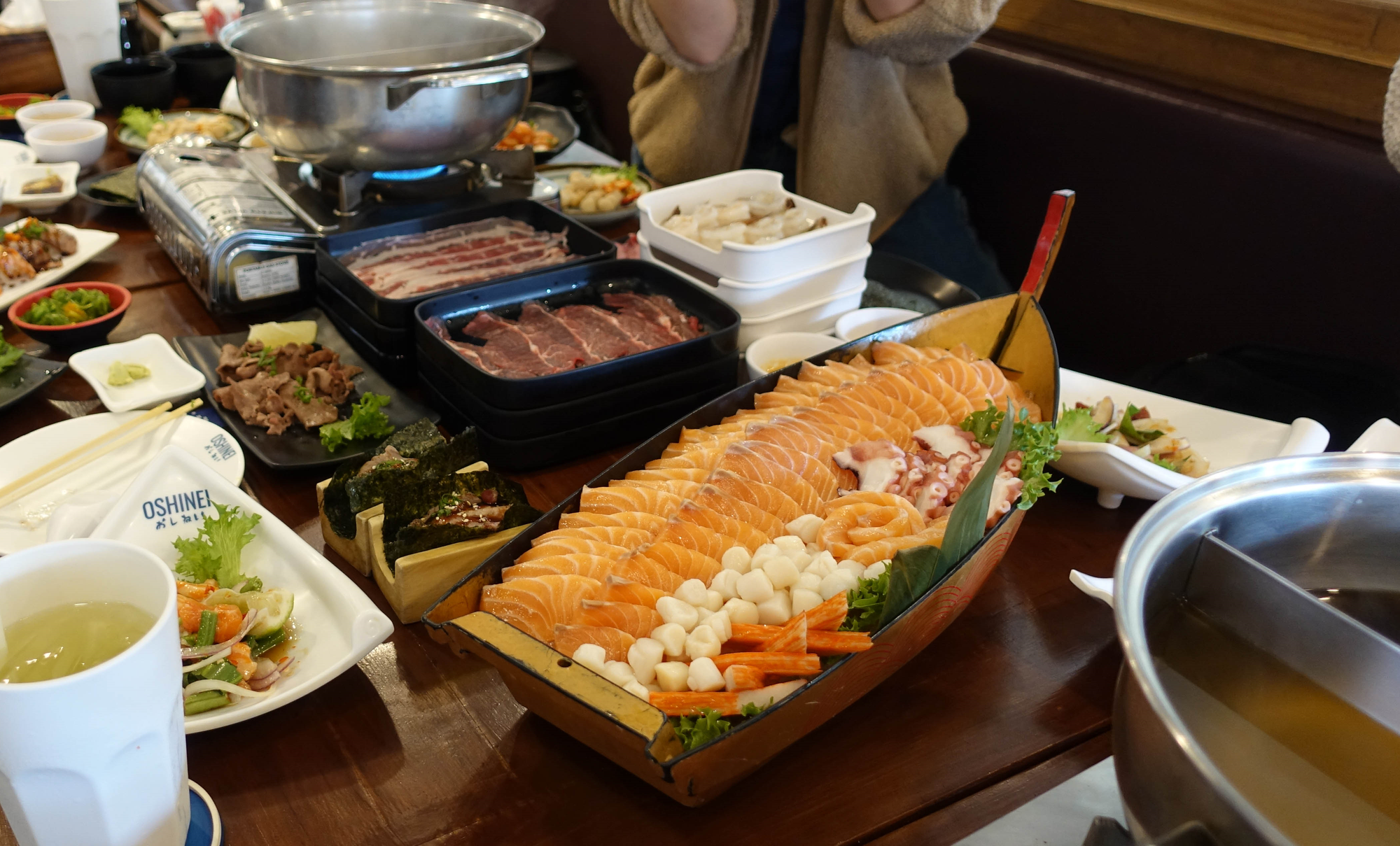 เมนู ร้าน โอชิเน เชียงราย