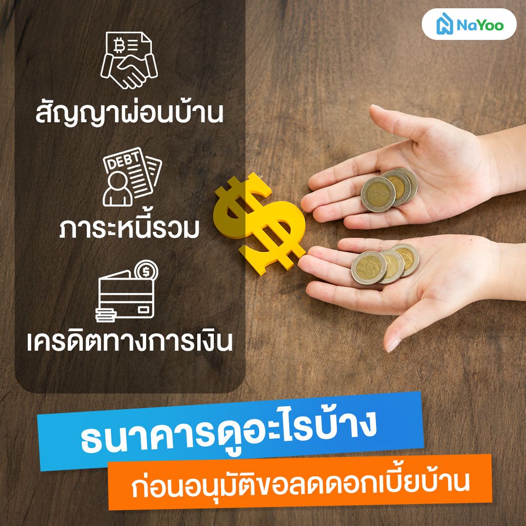 ขออนุมัติลดดอกเบี้ยบ้าน