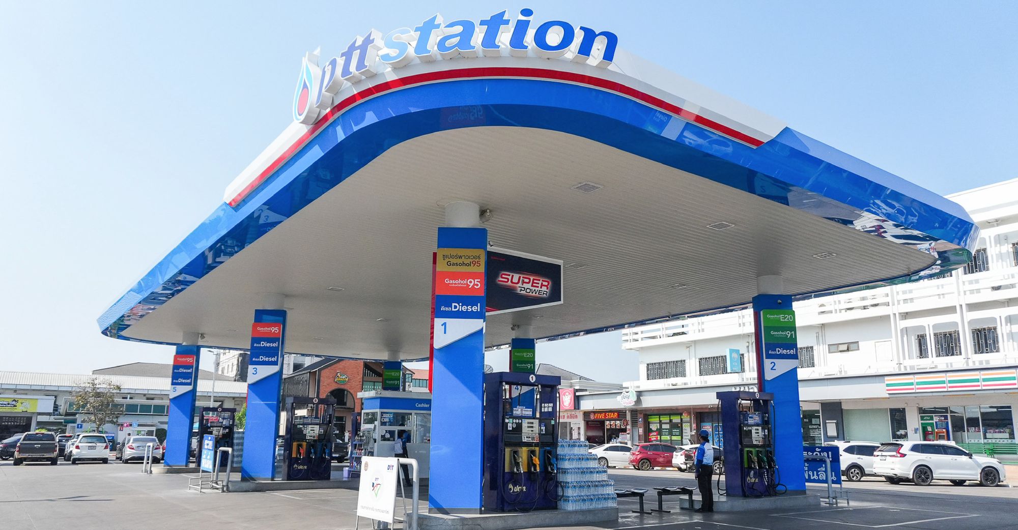 EV Charger ปั๊ม ปตท. เจริญไชย แยกบิ๊กซี สุรินทร์