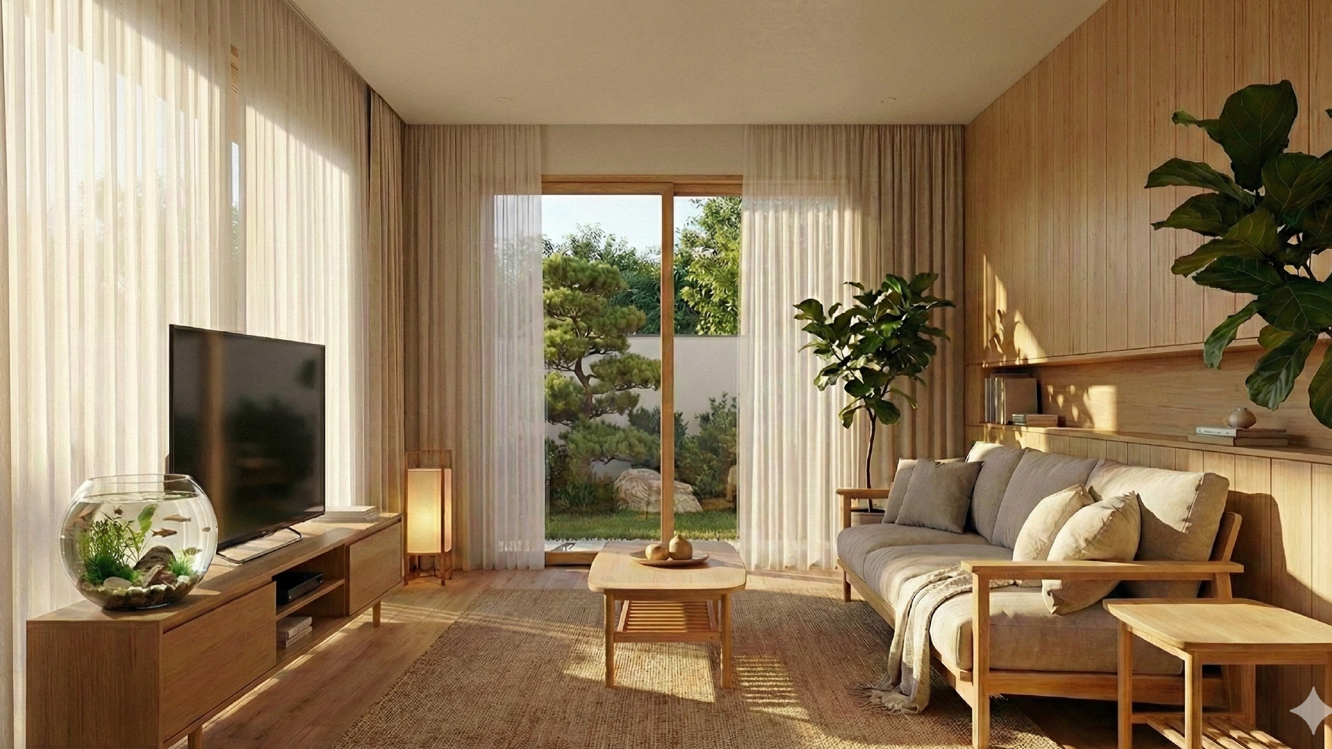 การจัดวางโซฟา ต้องพิงผนังทึบ