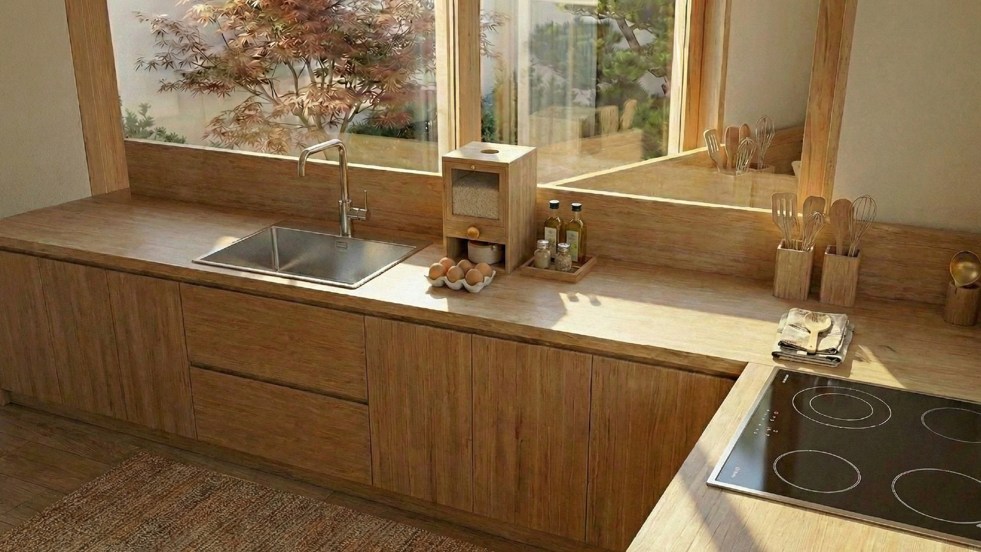 เตาไฟและอ่างล้างจาน ห้ามอยู่ติดหรือตรงข้ามกัน