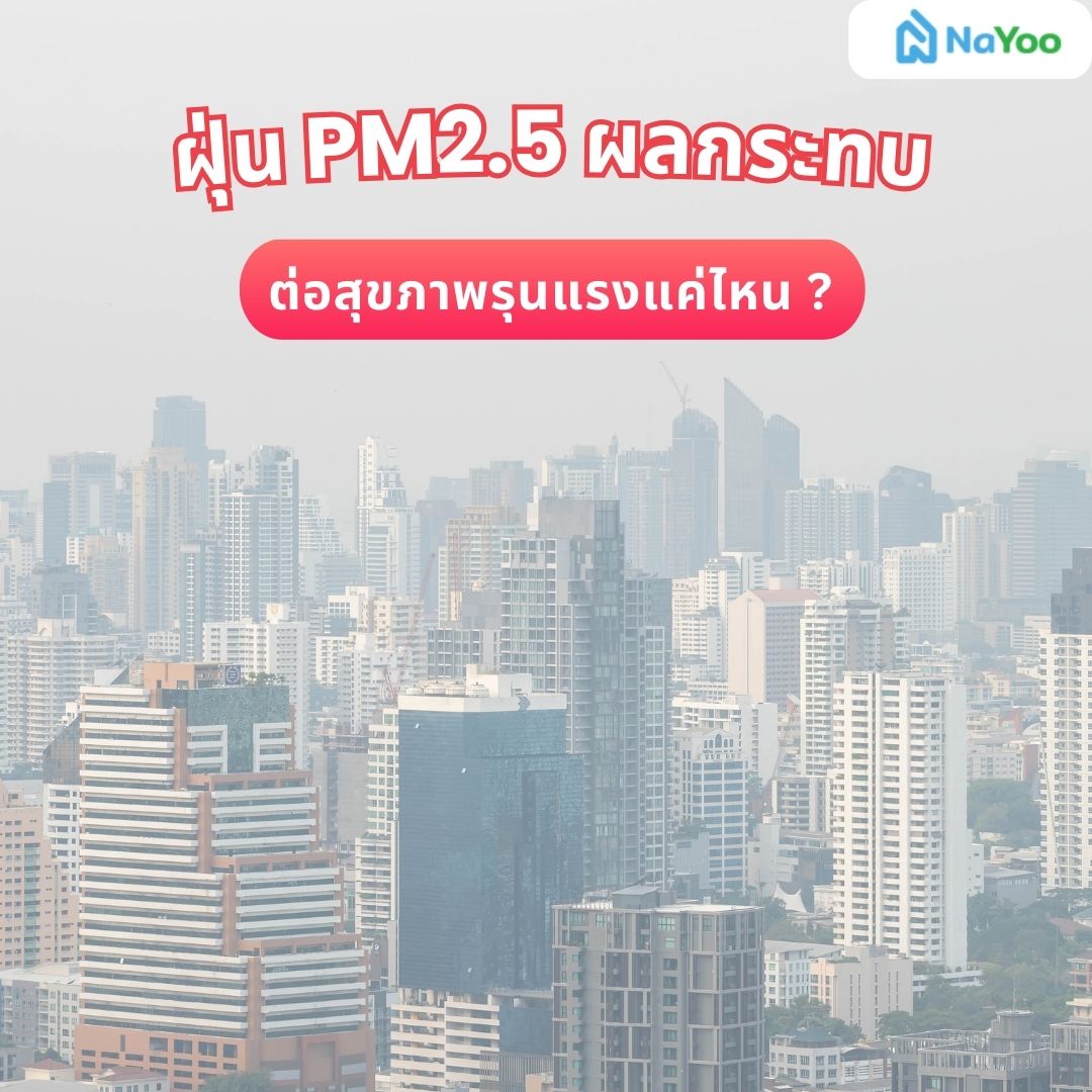 ฝุ่น PM2.5 ผลกระทบต่อสุขภาพ รุนแรงแค่ไหน?