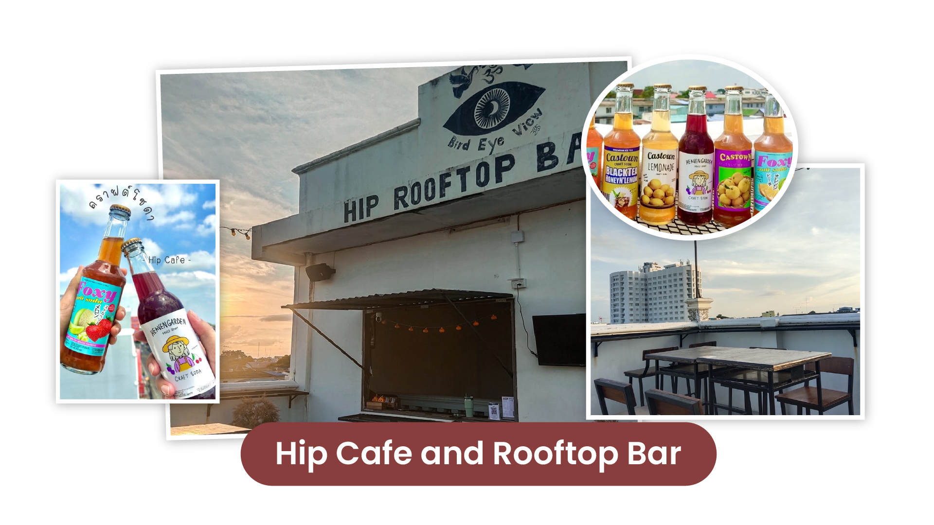 Hip Cafe and Rooftop Bar