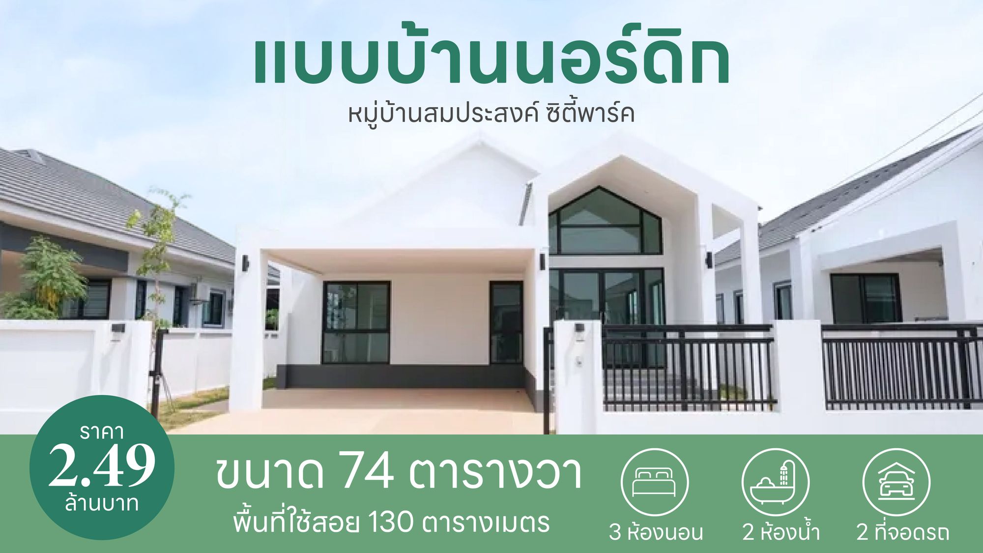 แบบบ้านนอร์ดิก