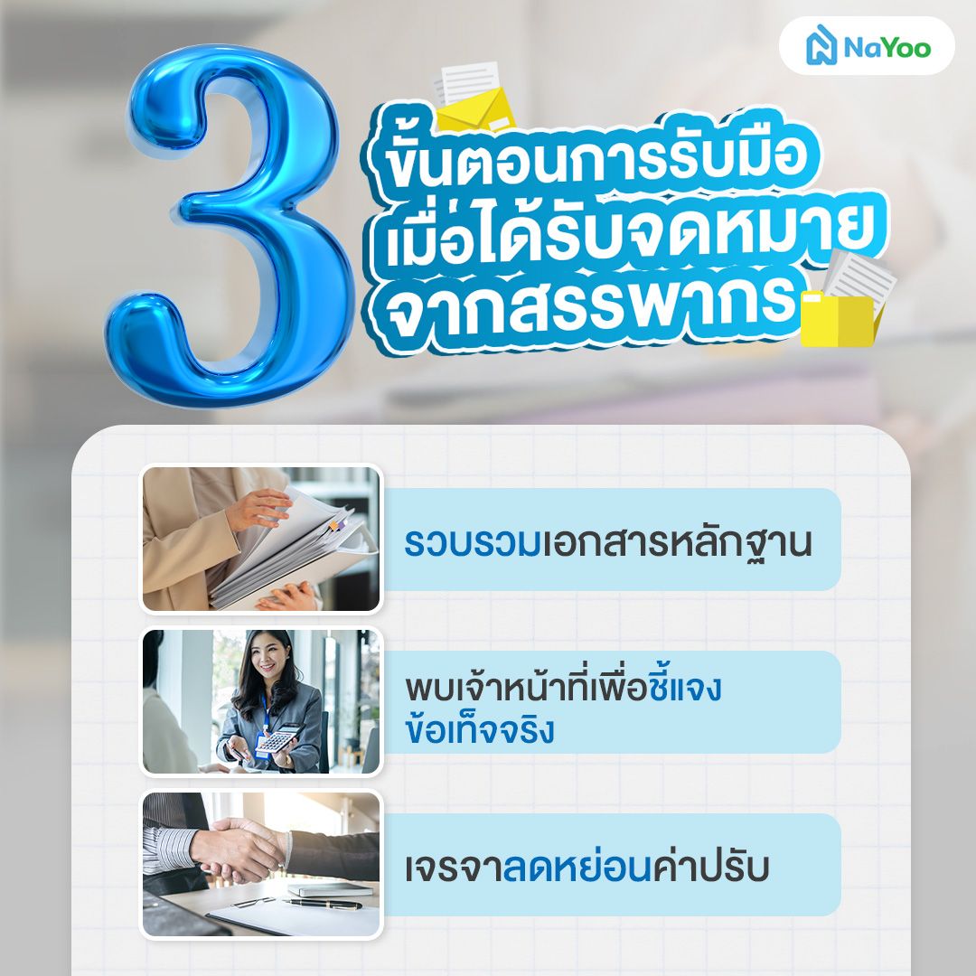 3 วิธีรับมือเมื่อโดนเรียกภาษีย้อนหลัง
