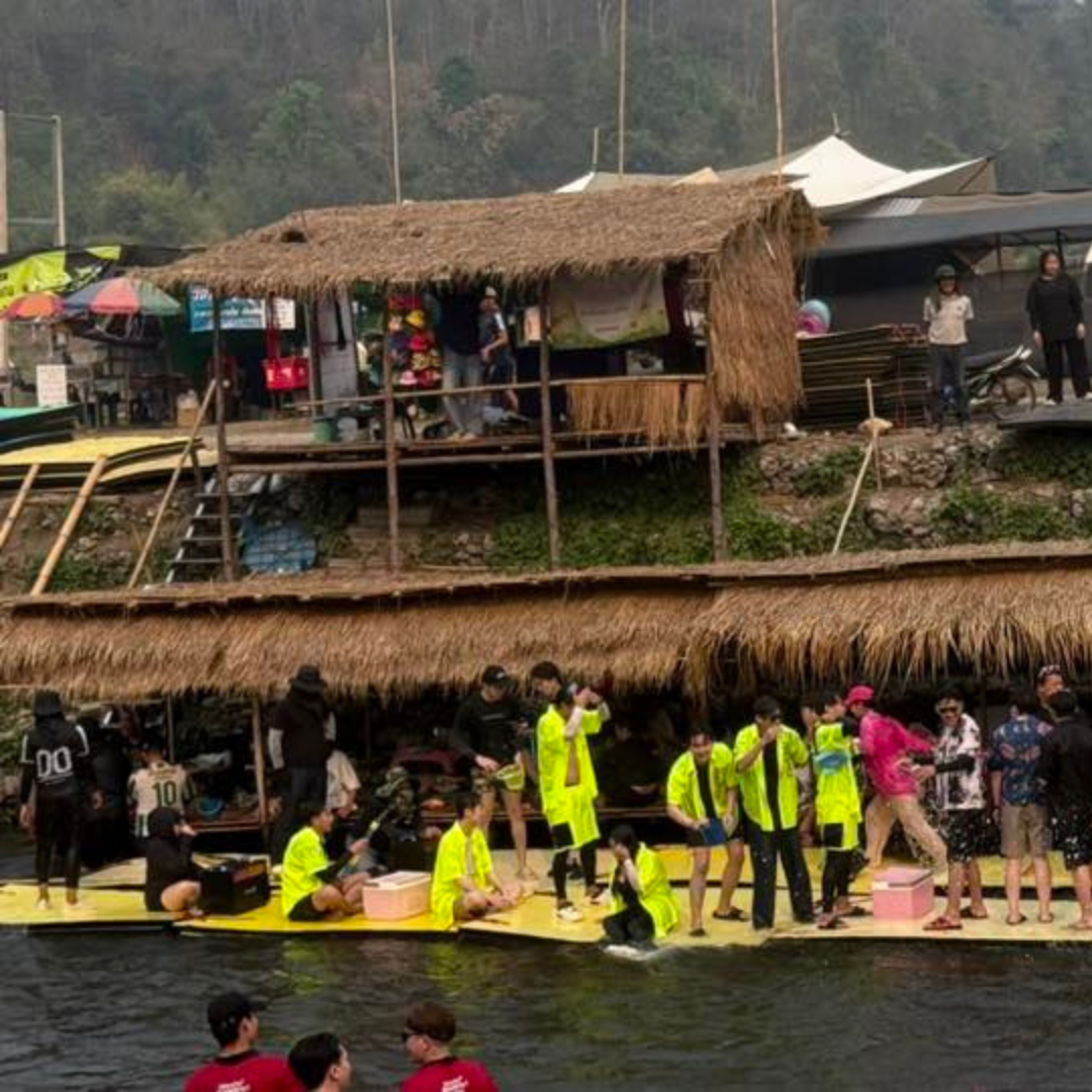 ซุ้มแพเปียกเชียงราย เขื่อนแม่สรวย